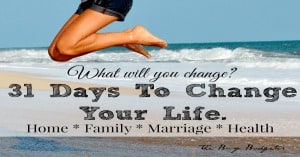 31 day challenges to a new you!