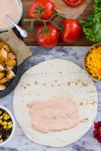 15 Minute Crispy TexMex Chicken Wraps  The Busy Budgeter